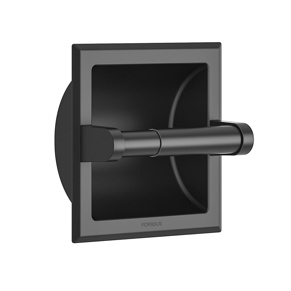 FORIOUS Recessed Toilet Paper Holder, Stainless Steel Durable Tissue Roll Holder Wall Mount for Bathroom Space Saving Design with Mounting Bracket, in Wall Toilet Paper Dispenser Insert FORIOUS Recessed Toilet Paper Holder, Stainless Steel Durable Tissue Roll Holder Wall Mount for Bathroom Space Saving Design with Mounting Bracket, in Wall Toilet Paper Dispenser Insert