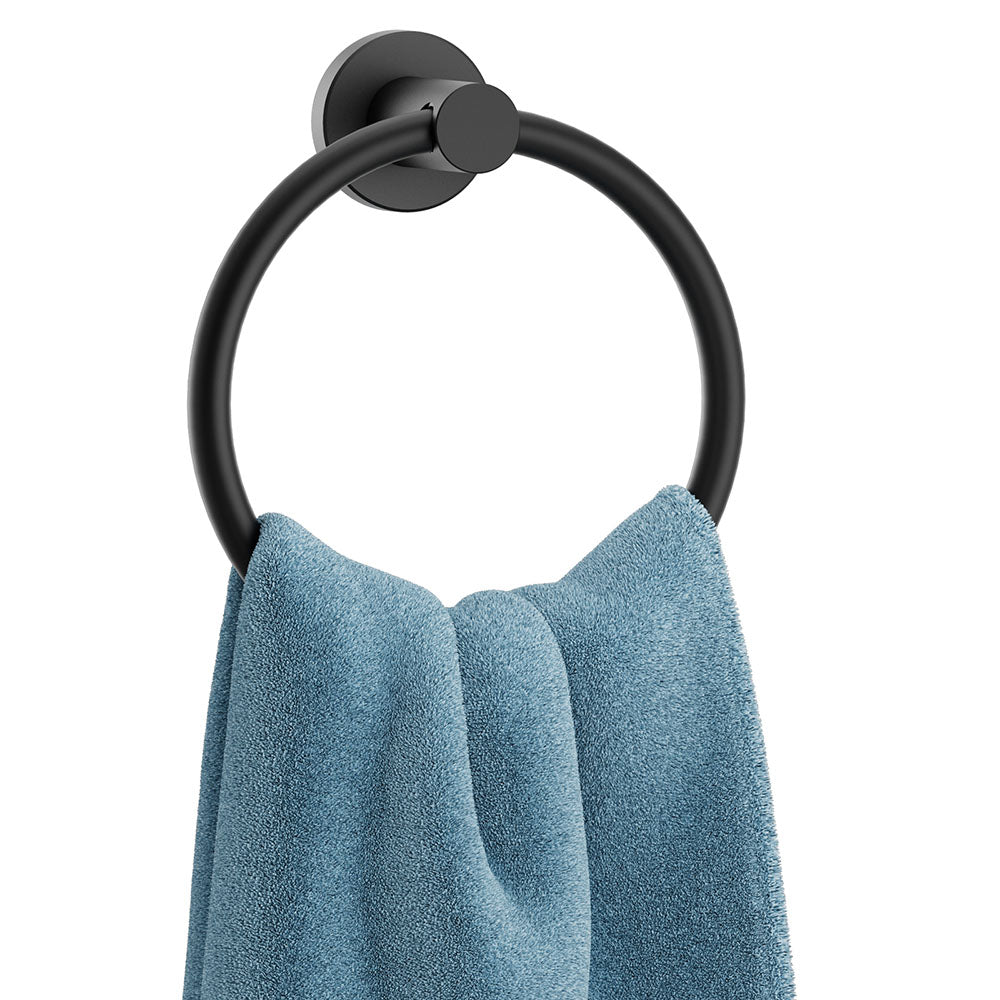 FORIOUS Towel Ring, SUS304 Stainless Steel Modern Hand Towel Holder Rack Hanger Round for Bathroom Wall Mounted, Ideal for Bath, Kitchen, RV (1, Chrome) FORIOUS Towel Ring, SUS304 Stainless Steel Modern Hand Towel Holder Rack Hanger Round for Bathroom Wall Mounted, Ideal for Bath, Kitchen, RV (1, Chrome)