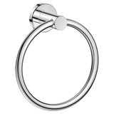 FORIOUS Towel Ring, SUS304 Stainless Steel Modern Hand Towel Holder Rack Hanger Round for Bathroom Wall Mounted, Ideal for Bath, Kitchen, RV (1, Chrome) FORIOUS Towel Ring, SUS304 Stainless Steel Modern Hand Towel Holder Rack Hanger Round for Bathroom Wall Mounted, Ideal for Bath, Kitchen, RV (1, Chrome)