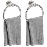 FORIOUS Towel Ring, SUS304 Stainless Steel Modern Hand Towel Holder Rack Hanger Round for Bathroom Wall Mounted, Ideal for Bath, Kitchen, RV (1, Chrome) FORIOUS Towel Ring, SUS304 Stainless Steel Modern Hand Towel Holder Rack Hanger Round for Bathroom Wall Mounted, Ideal for Bath, Kitchen, RV (1, Chrome)