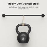 FORIOUS Towel Bar Wall Mounted, Stainless Steel Towel Racks for Bathroom, Includes Wall Mounting Hardware FORIOUS Towel Bar Wall Mounted, Stainless Steel Towel Racks for Bathroom, Includes Wall Mounting Hardware