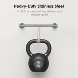 FORIOUS Towel Bar Wall Mounted, Stainless Steel Towel Racks for Bathroom, Includes Wall Mounting Hardware FORIOUS Towel Bar Wall Mounted, Stainless Steel Towel Racks for Bathroom, Includes Wall Mounting Hardware