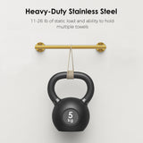 FORIOUS Towel Bar Wall Mounted, Stainless Steel Towel Racks for Bathroom, Includes Wall Mounting Hardware FORIOUS Towel Bar Wall Mounted, Stainless Steel Towel Racks for Bathroom, Includes Wall Mounting Hardware