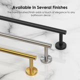 FORIOUS Towel Bar Wall Mounted, Stainless Steel Towel Racks for Bathroom, Includes Wall Mounting Hardware FORIOUS Towel Bar Wall Mounted, Stainless Steel Towel Racks for Bathroom, Includes Wall Mounting Hardware