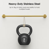 FORIOUS Towel Bar Wall Mounted, Stainless Steel Towel Racks for Bathroom, Includes Wall Mounting Hardware FORIOUS Towel Bar Wall Mounted, Stainless Steel Towel Racks for Bathroom, Includes Wall Mounting Hardware