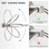 FORIOUS Bathroom Hardware Accessories Set Matte Black, SUS304 Stainless Steel 24 Inch Towel Bar Set, Modern Towel Racks Holder for Bathroom Wall Mounted, 4 Pieces FORIOUS Bathroom Hardware Accessories Set Matte Black, SUS304 Stainless Steel 24 Inch Towel Bar Set, Modern Towel Racks Holder for Bathroom Wall Mounted, 4 Pieces