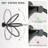 FORIOUS Bathroom Hardware Accessories Set Matte Black, SUS304 Stainless Steel 24 Inch Towel Bar Set, Modern Towel Racks Holder for Bathroom Wall Mounted, 4 Pieces FORIOUS Bathroom Hardware Accessories Set Matte Black, SUS304 Stainless Steel 24 Inch Towel Bar Set, Modern Towel Racks Holder for Bathroom Wall Mounted, 4 Pieces