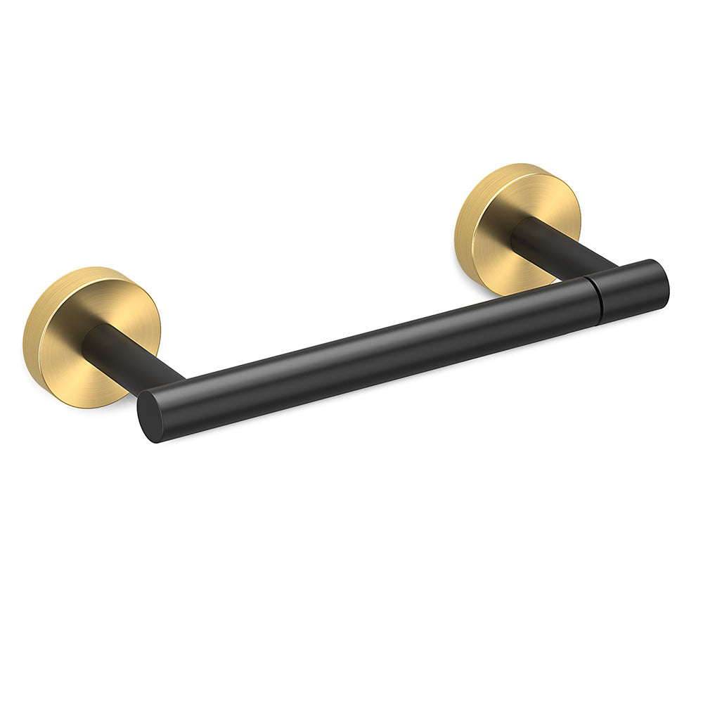 FORIOUS Black Toilet Paper Holder Wall Mount, Double Post Pivoting Bathroom Tissue Roll Holder, Stainless Steel Rustproof Wall Mounted Modern Commercial Toilet Paper Dispenser, Matte Black FORIOUS Black Toilet Paper Holder Wall Mount, Double Post Pivoting Bathroom Tissue Roll Holder, Stainless Steel Rustproof Wall Mounted Modern Commercial Toilet Paper Dispenser, Matte Black