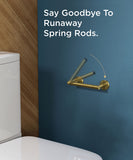 FORIOUS Black Toilet Paper Holder Wall Mount, Double Post Pivoting Bathroom Tissue Roll Holder, Stainless Steel Rustproof Wall Mounted Modern Commercial Toilet Paper Dispenser, Matte Black FORIOUS Black Toilet Paper Holder Wall Mount, Double Post Pivoting Bathroom Tissue Roll Holder, Stainless Steel Rustproof Wall Mounted Modern Commercial Toilet Paper Dispenser, Matte Black