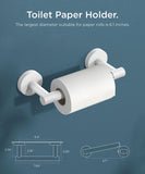 FORIOUS Black Toilet Paper Holder Wall Mount, Double Post Pivoting Bathroom Tissue Roll Holder, Stainless Steel Rustproof Wall Mounted Modern Commercial Toilet Paper Dispenser, Matte Black FORIOUS Black Toilet Paper Holder Wall Mount, Double Post Pivoting Bathroom Tissue Roll Holder, Stainless Steel Rustproof Wall Mounted Modern Commercial Toilet Paper Dispenser, Matte Black