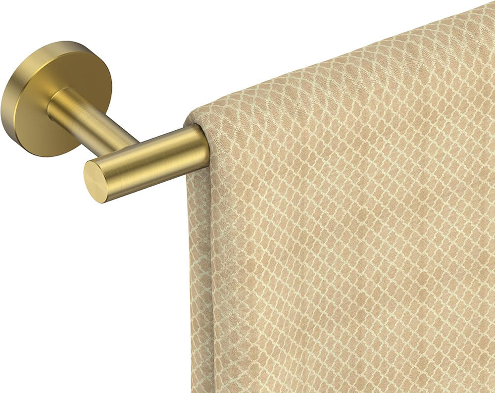 FORIOUS Towel Bar Wall Mounted, Stainless Steel Towel Racks for Bathroom, Includes Wall Mounting Hardware FORIOUS Towel Bar Wall Mounted, Stainless Steel Towel Racks for Bathroom, Includes Wall Mounting Hardware