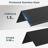 FORIOUS Double Toilet Paper Holder with Shelf, Wall Mount Tissue Roll Holder for Bathroom, 304 Stainless Steel Commercial Toilet Paper Dispenser with Phone Shelf, Brushed Nickel FORIOUS Double Toilet Paper Holder with Shelf, Wall Mount Tissue Roll Holder for Bathroom, 304 Stainless Steel Commercial Toilet Paper Dispenser with Phone Shelf, Brushed Nickel