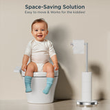 FORIOUS Toilet Paper Holder Stand, Modern Free Standing Tissue Roll Holder for Bathroom, Durable SUS 304 Stainless Steel and Weighted Base Toilet Paper Stand, Storage for 4 Rolls, Matte Black FORIOUS Toilet Paper Holder Stand, Modern Free Standing Tissue Roll Holder for Bathroom, Durable SUS 304 Stainless Steel and Weighted Base Toilet Paper Stand, Storage for 4 Rolls, Matte Black