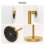 FORIOUS Toilet Paper Holder Stand, Modern Free Standing Tissue Roll Holder for Bathroom, Durable SUS 304 Stainless Steel and Weighted Base Toilet Paper Stand, Storage for 4 Rolls, Matte Black FORIOUS Toilet Paper Holder Stand, Modern Free Standing Tissue Roll Holder for Bathroom, Durable SUS 304 Stainless Steel and Weighted Base Toilet Paper Stand, Storage for 4 Rolls, Matte Black