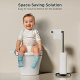 FORIOUS Toilet Paper Holder Stand, Modern Free Standing Tissue Roll Holder for Bathroom, Durable SUS 304 Stainless Steel and Weighted Base Toilet Paper Stand, Storage for 4 Rolls, Matte Black FORIOUS Toilet Paper Holder Stand, Modern Free Standing Tissue Roll Holder for Bathroom, Durable SUS 304 Stainless Steel and Weighted Base Toilet Paper Stand, Storage for 4 Rolls, Matte Black