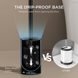 FORIOUS Toilet Brush and Holder Set, 304 Stainless Steel Heavy Duty Base and Handle for Bathroom Deep Cleaning, Toilet Bowl Cleaners Brush with Holder, Space Saving for Storage, Matte Black FORIOUS Toilet Brush and Holder Set, 304 Stainless Steel Heavy Duty Base and Handle for Bathroom Deep Cleaning, Toilet Bowl Cleaners Brush with Holder, Space Saving for Storage, Matte Black