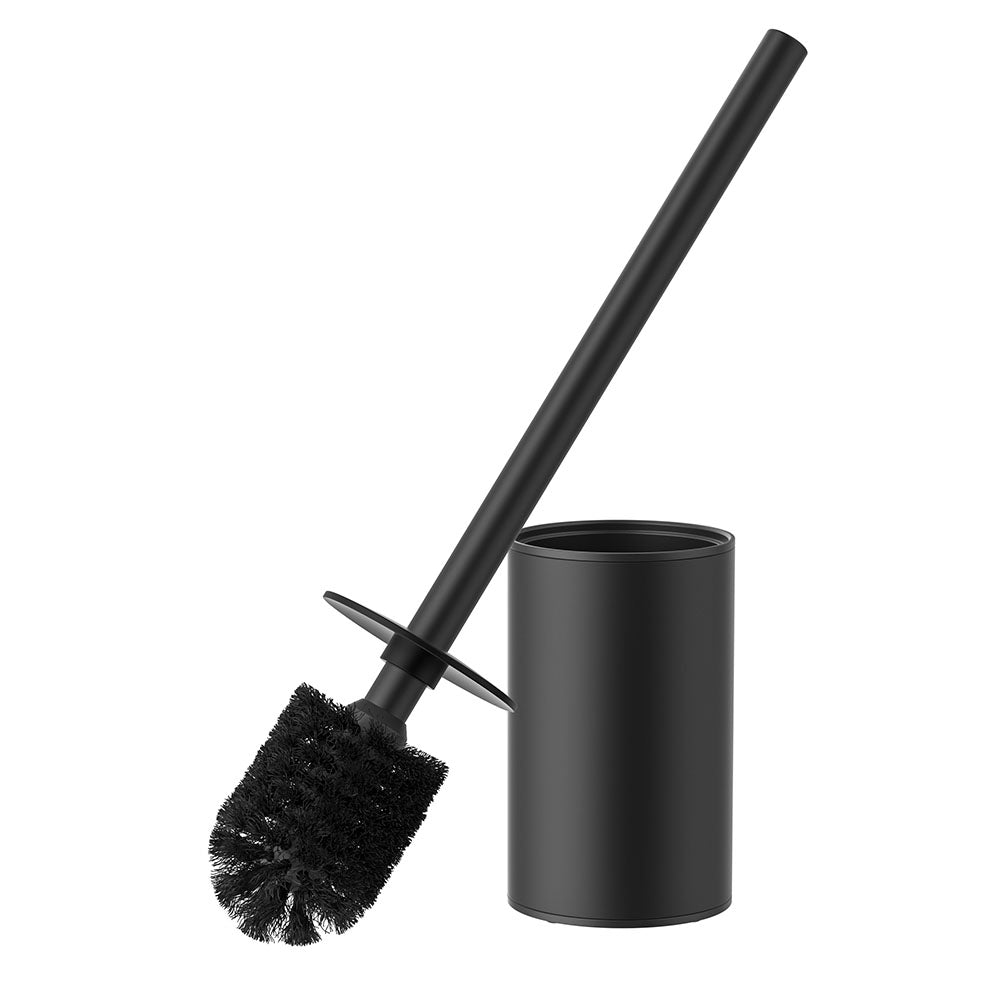 FORIOUS Toilet Brush and Holder Set, 304 Stainless Steel Heavy Duty Base and Handle for Bathroom Deep Cleaning, Toilet Bowl Cleaners Brush with Holder, Space Saving for Storage, Matte Black FORIOUS Toilet Brush and Holder Set, 304 Stainless Steel Heavy Duty Base and Handle for Bathroom Deep Cleaning, Toilet Bowl Cleaners Brush with Holder, Space Saving for Storage, Matte Black