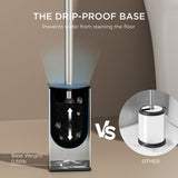 FORIOUS Square Toilet Brush and Holder Set Brushed Nickel, Heavy Duty 304 Stainless Steel Base & Handle, Toilet Bowl Cleaners Brush and Holder for Bathroom Storage and Organization FORIOUS Square Toilet Brush and Holder Set Brushed Nickel, Heavy Duty 304 Stainless Steel Base & Handle, Toilet Bowl Cleaners Brush and Holder for Bathroom Storage and Organization