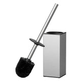FORIOUS Toilet Brush and Holder Set, Heavy Duty 304 Stainless Steel Base Square and Long Handle for Bathroom Deep Cleaning, Drip-Proof, Space Saving for Storage, 2 Toilet Bowl Brush Head, Black FORIOUS Toilet Brush and Holder Set, Heavy Duty 304 Stainless Steel Base Square and Long Handle for Bathroom Deep Cleaning, Drip-Proof, Space Saving for Storage, 2 Toilet Bowl Brush Head, Black