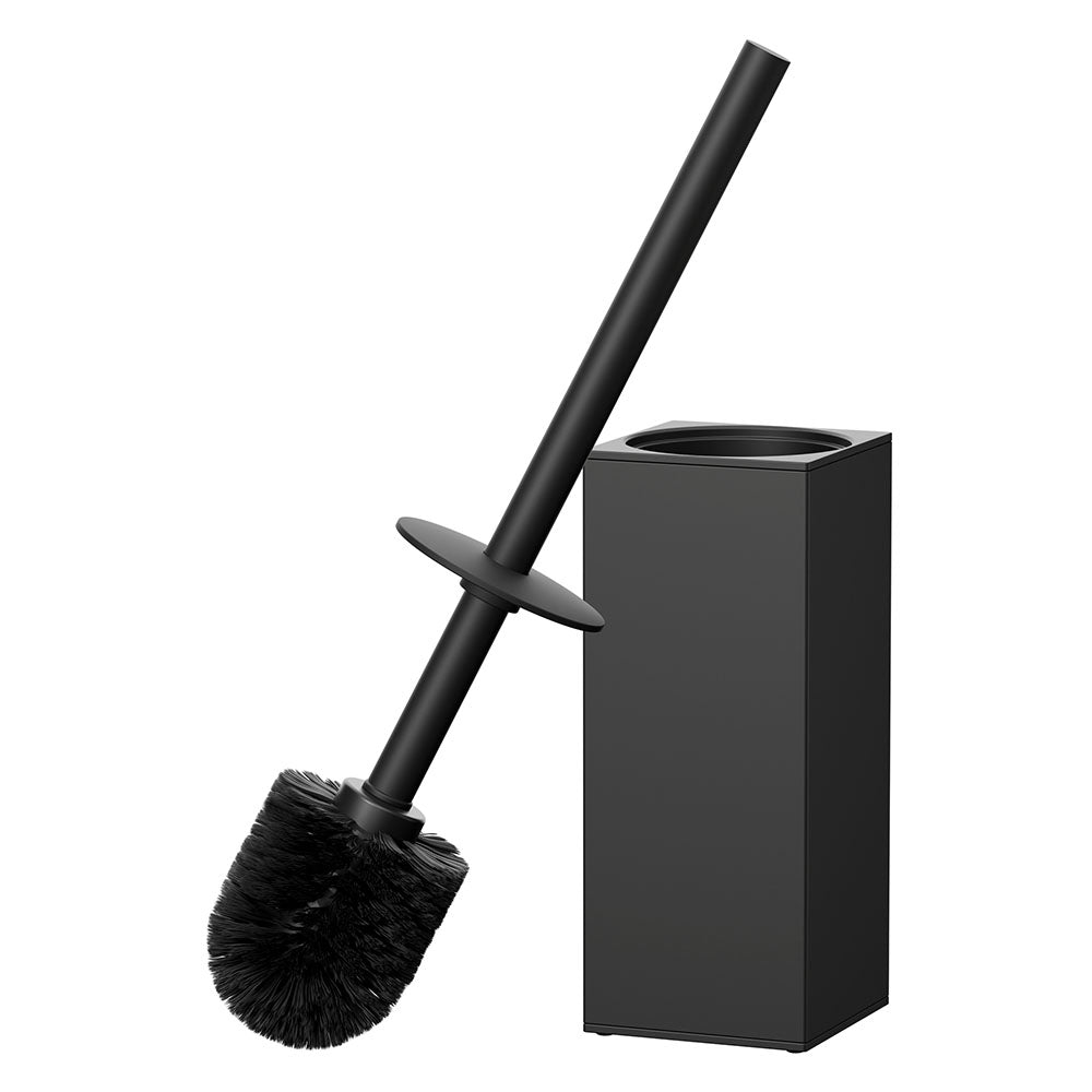 FORIOUS Toilet Brush and Holder Set, Heavy Duty 304 Stainless Steel Base Square and Long Handle for Bathroom Deep Cleaning, Drip-Proof, Space Saving for Storage, 2 Toilet Bowl Brush Head, Black FORIOUS Toilet Brush and Holder Set, Heavy Duty 304 Stainless Steel Base Square and Long Handle for Bathroom Deep Cleaning, Drip-Proof, Space Saving for Storage, 2 Toilet Bowl Brush Head, Black