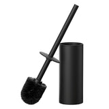 FORIOUS Toilet Brush and Holder Set, 304 Stainless Steel Long Handle and Heavy Duty Base for Bathroom Deep Cleaning, Drip-Proof, Space Saving for Storage, 2 Toilet Bowl Brush Head, Matte Black FORIOUS Toilet Brush and Holder Set, 304 Stainless Steel Long Handle and Heavy Duty Base for Bathroom Deep Cleaning, Drip-Proof, Space Saving for Storage, 2 Toilet Bowl Brush Head, Matte Black