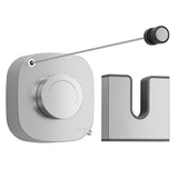 FORIOUS Retractable Clothesline Indoor, 13.8 Ft Non-Sagging Outdoor Clothes Line, Rustproof All Stainless Steel Heavy Duty Clothes Drying Laundry Line, Screw Wall Mounted for Bathroom