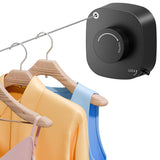 FORIOUS Retractable Clothesline Indoor, 13.8 Ft Non-Sagging Outdoor Clothes Line, Rustproof All Stainless Steel Heavy Duty Clothes Drying Laundry Line, Screw Wall Mounted for Bathroom