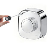 FORIOUS Retractable Clothesline Indoor, 13.8 Ft Non-Sagging Outdoor Clothes Line, Rustproof All Stainless Steel Heavy Duty Clothes Drying Laundry Line, Screw Wall Mounted for Bathroom