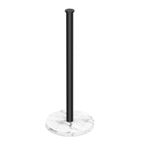 FORIOUS Paper Towel Holder Countertop, Weighted Marble Base, Brushed Gold
