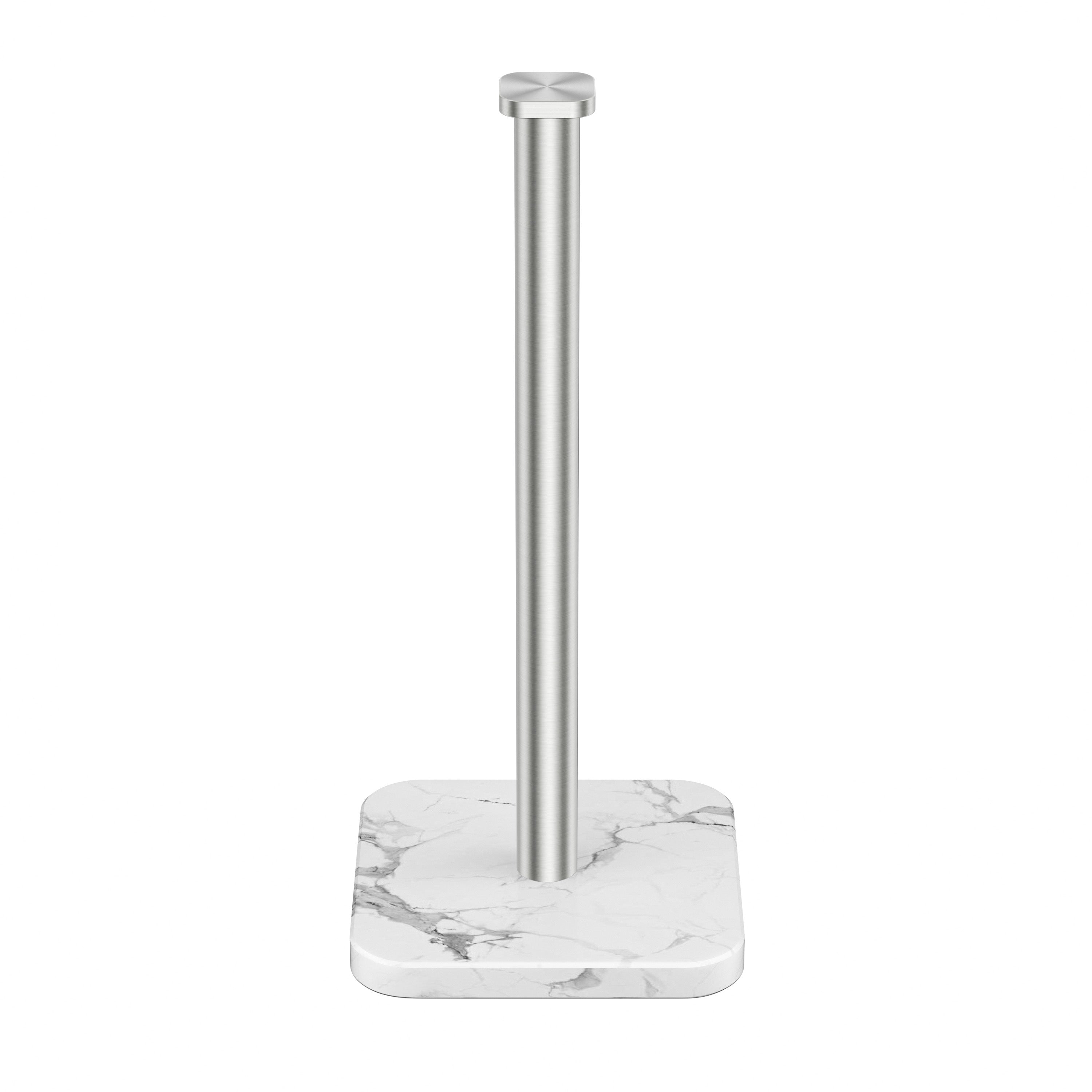 FORIOUS Gold Paper Towel Holder Countertop,1.73 lb Heavy Square Marble Base