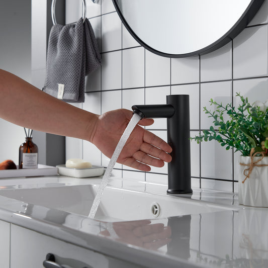 Forious Max Black Touchless Bathroom Sink Faucet