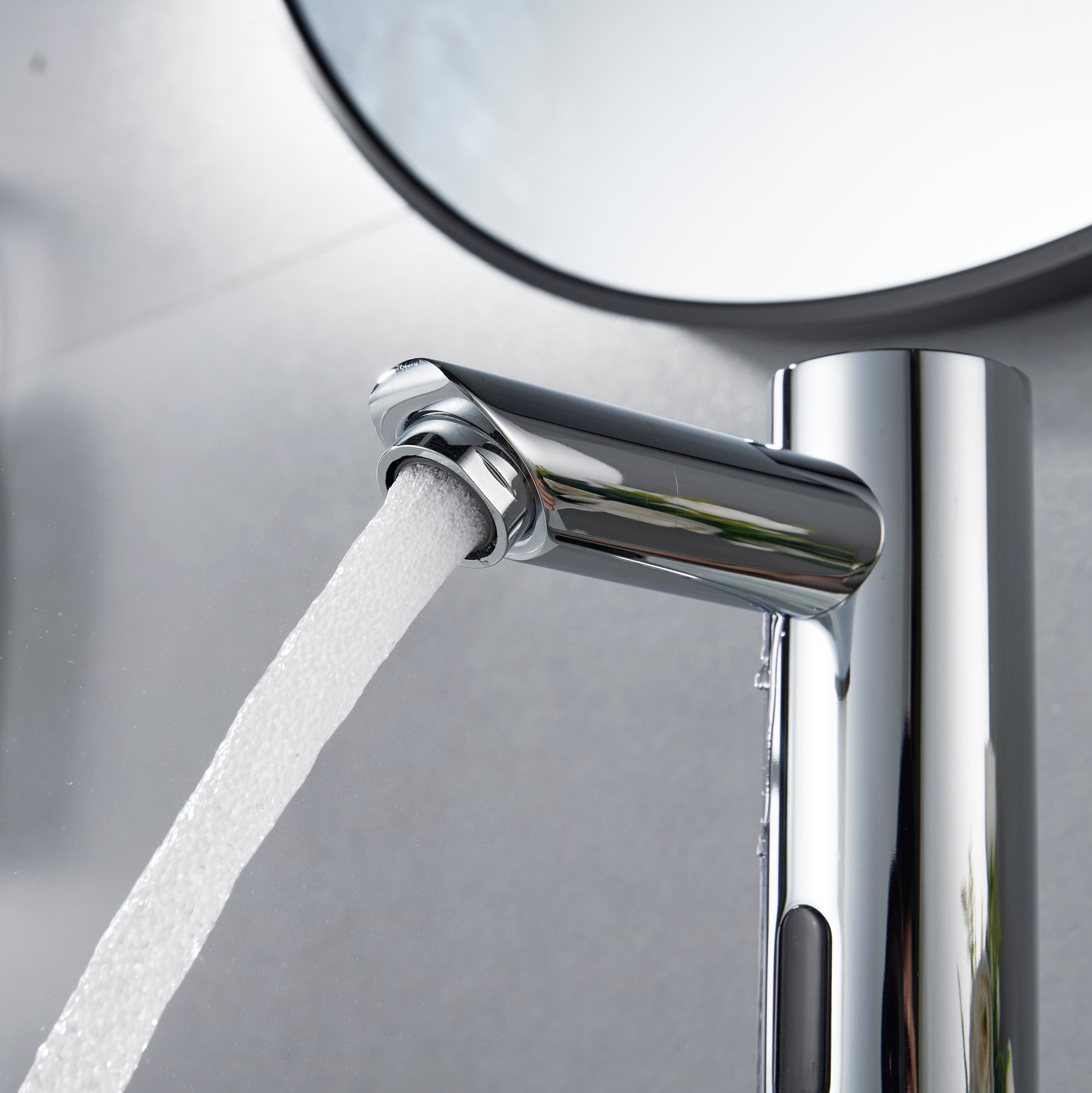 Forious Max Black Touchless Vessel Bathroom Sink Faucet