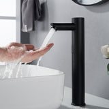 Forious Max Black Touchless Vessel Bathroom Sink Faucet