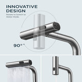 Kitchen Faucets  Touchless Waterfall with Pull Down Sprayer, Stainless Steel Kitchen Sink Faucet 3 in 1 Function, Waterfall Modern Faucet for Kitchen Sink