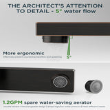 FORIOUS Oil Rubbed Bronze Bathroom Faucet Widespread, Two Handle Antique Bathroom Faucet 3 Hole Oil Rubbed Bronze with Metal Drain, CUPC Hose and Spare Water Saving Aerator for Farmhouse, Restroom FB-03033ORB