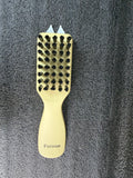 FORIOUS Hand-operated scraping tool for cleaning cleats for attachment to sports shoes