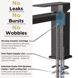 FORIOUS Bathroom Faucet 1 Hole, Single Handle Bathroom Sink Faucets Bronzed