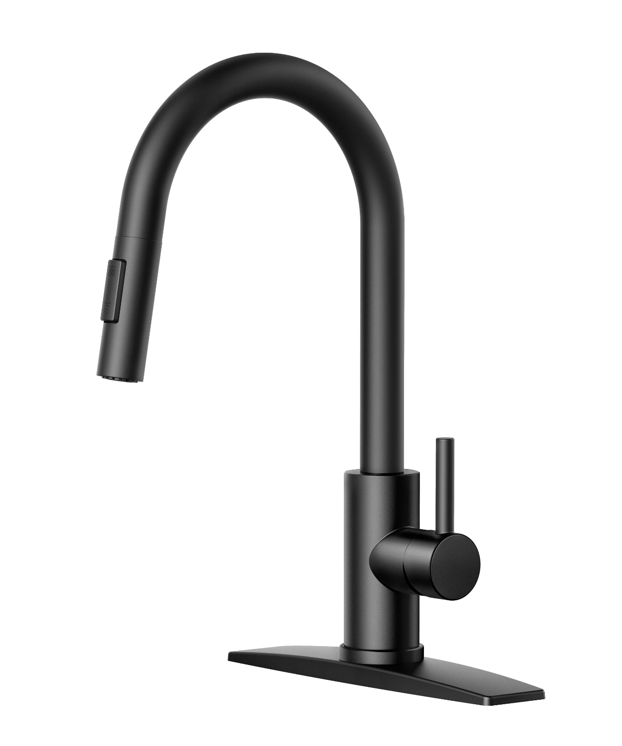 FORIOUS Kitchen Faucets with Pull Down Sprayer Kitchen Sink Faucet Stainless Steel with soap dispenser